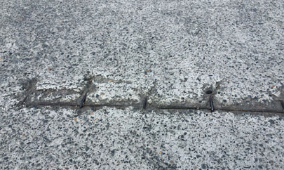 Corrosion free concrete reinforcement for construction and infrastructure projects